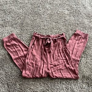 Pink dress pants
